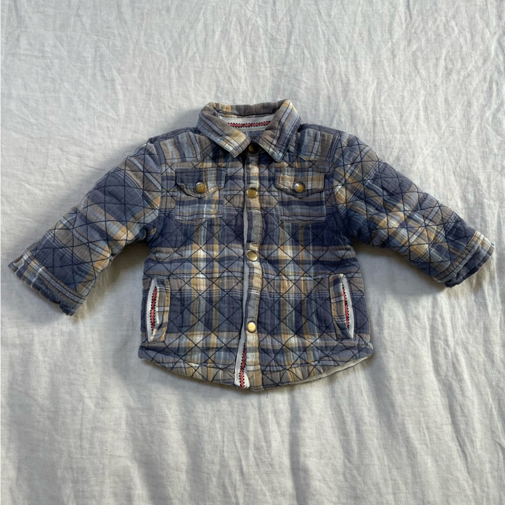 Kids Fleece Lined Shirt Jacket 2T